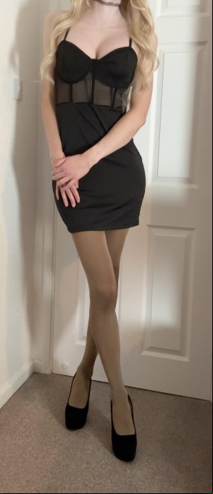 Preview of: Hi everyone! Nervous to share my first picture of fully crossdressing What do you think